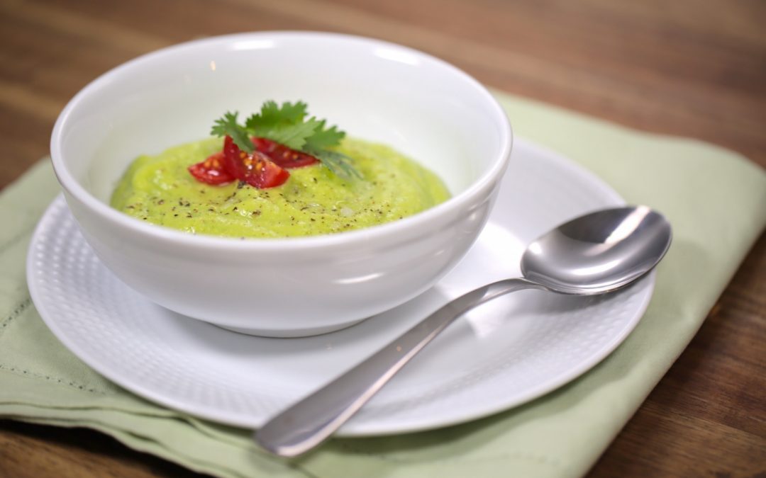 Avocado gazpacho