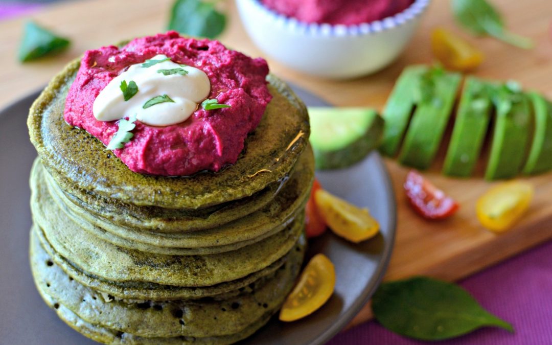 Avocado pancakes