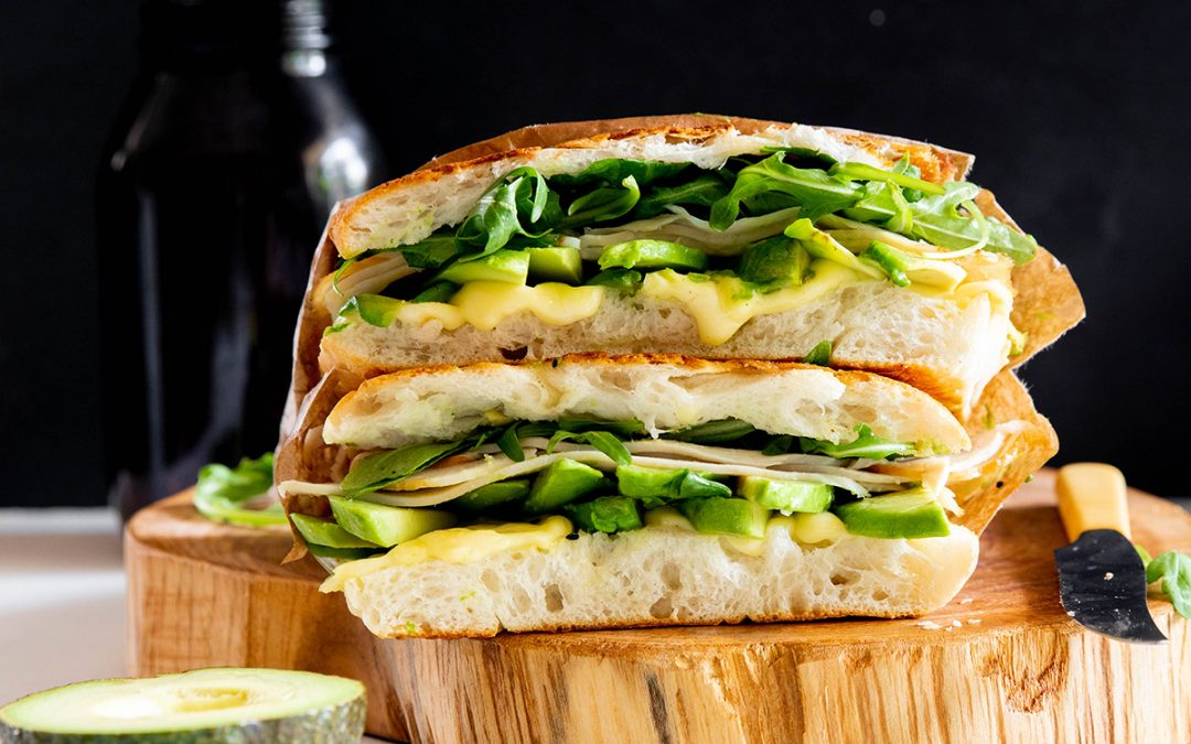 Turkey & avocado sandwich