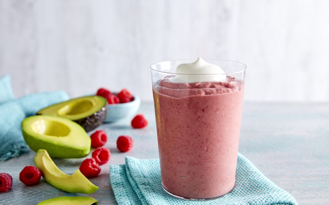 Raspberry Yoghurt Breakfast Smoothie