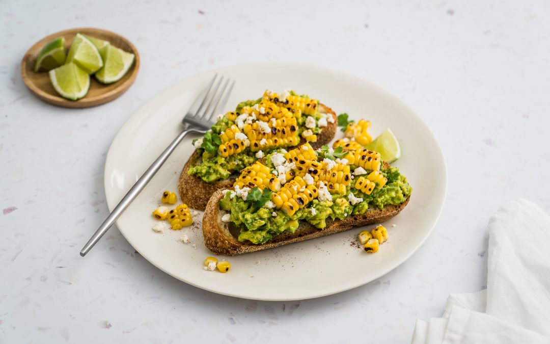 Mexican Corn & Avocado Toast