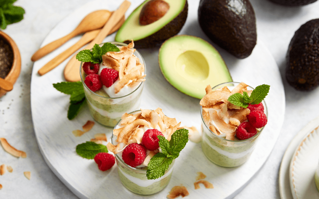 Avocado Chia Puddings