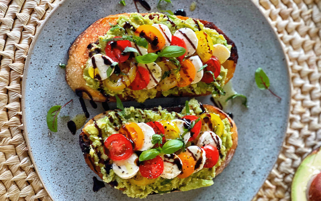 Caprese Avocado Smash