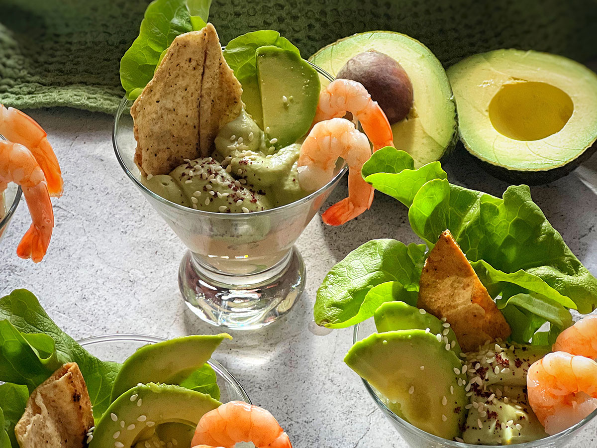 Avocado Prawn Cocktail