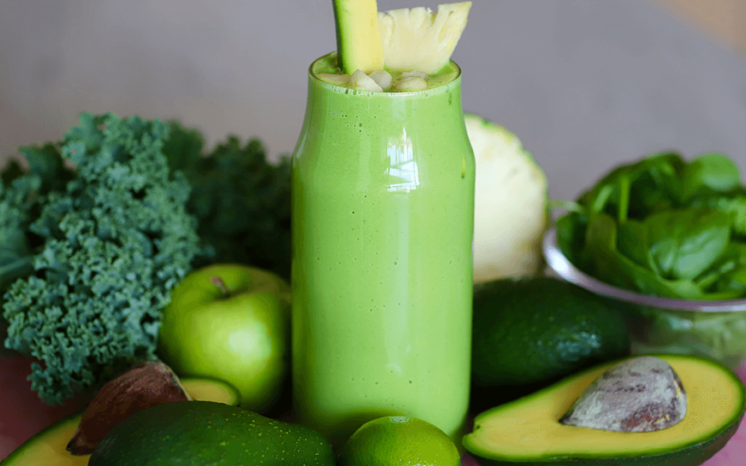 Shepard Avocado Smoothie with tropical fruits