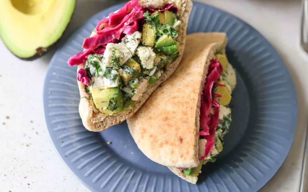 Chicken Avocado Pita