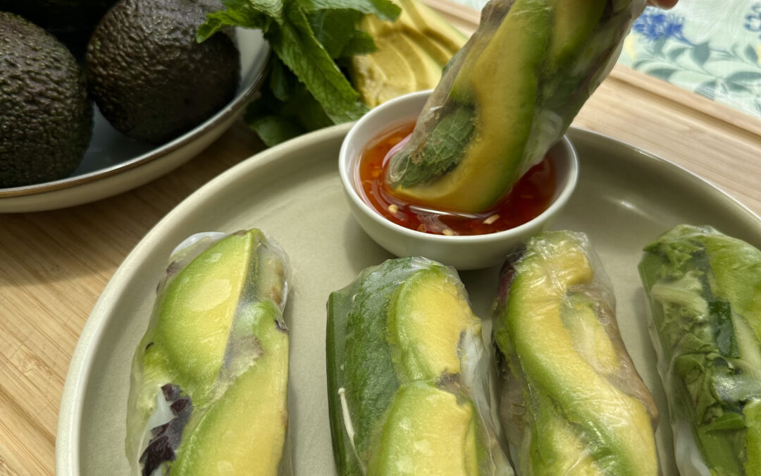 Avocado Summer Rolls