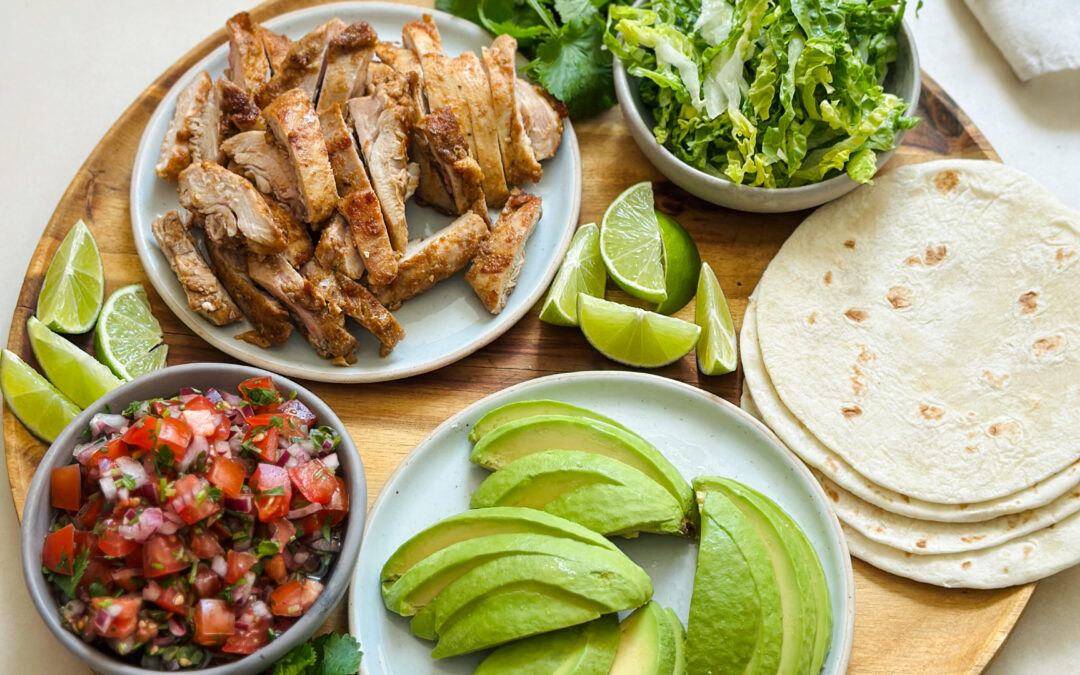 Grilled Chicken & Avocado Tacos x Tom Walton