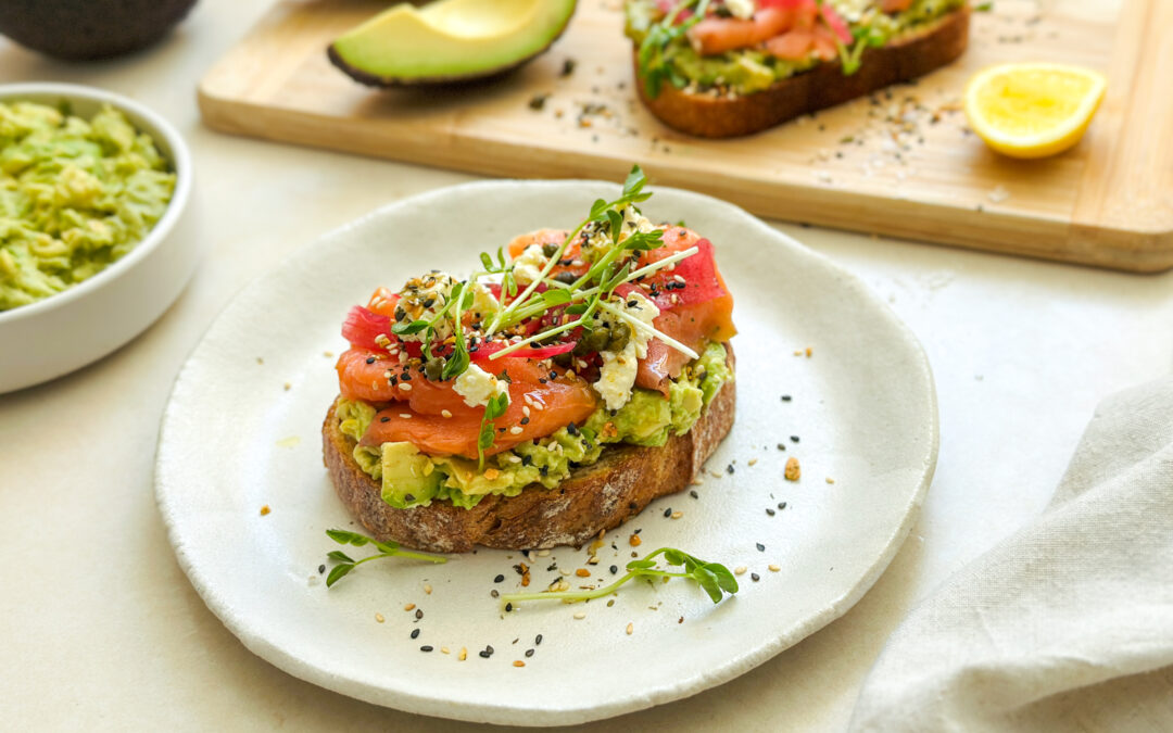 Avocado Smoked Salmon Breakfast Toast x Tom Walton