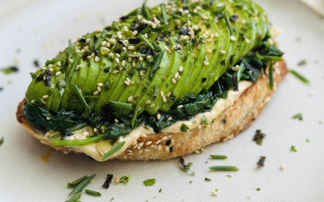 Shepard Avocado Toast with Miso Butter and Spinach x Tom Walton