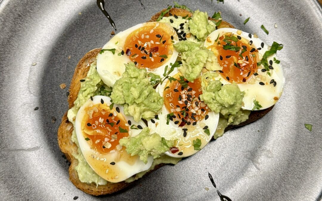 Loaded Avocado Toast with Cottage Cheese & Hot Honey x FoodbyBrandon